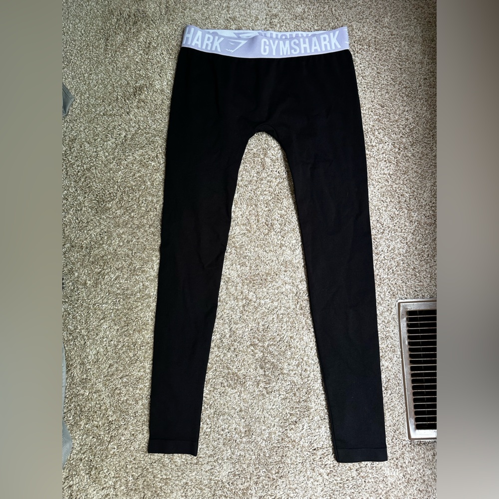 Gymshark fit leggings - medium black